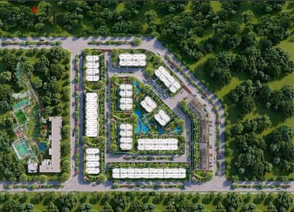 شقة 105m² غرفتين للبيع في قلب غرب سوميد | Cap West 6 October
