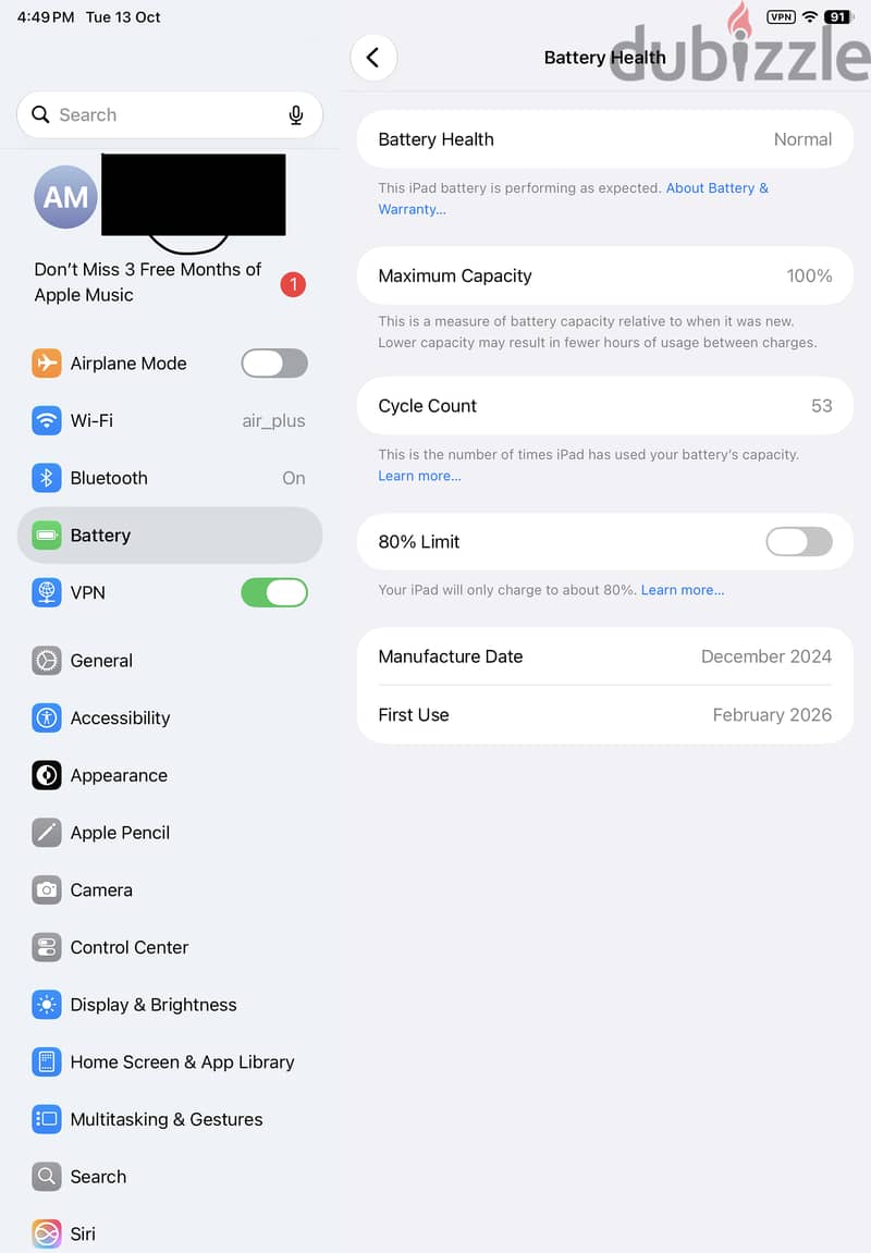 ipad air 11 inch 9