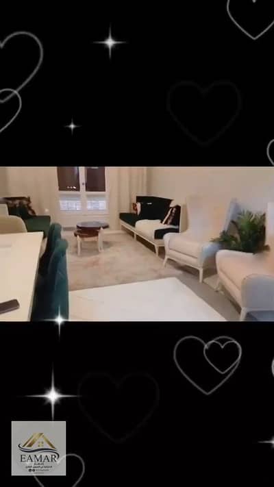 Furnished apartment for rent in Al-Bustan Compound, First Settlement.