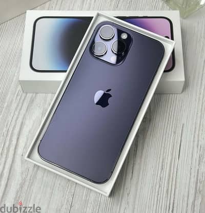 iPhone 14 Pro Max 256 GB وتربروف معاه البوكس