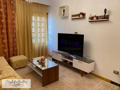 Premium furnished apartment for rent in Zahraa El Maadi   strategic location on a main street next to Wadi Degla Club directly