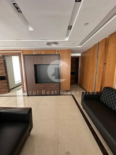LOWEST PRICE Rent Office 1000m Furnished with ACs for Rent in 1st Settlement at Mostafa Kamel Axis 5 Min from north 90th Street
