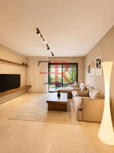 apartment with garden for rent in compound  sodic villette new cairo