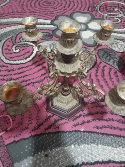 شمعدان قديم تحفه