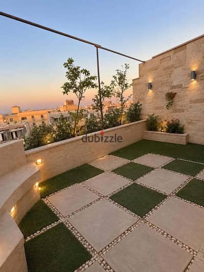 Terrace apartment for sale in the Fifth district, New Cairo, 300 meters