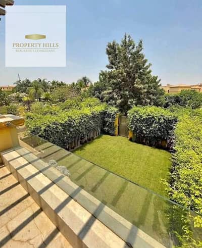 Latest villa with immediate delivery in the gathering, priced at 2,315,000, compound living with all services, gas and electricity beside the American University Katamya gardens