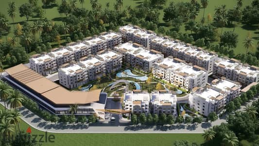 شقة 115m² للبيع في كمبوند كاب ويست غرب سوميد | استلام سنتين ومقدم 10%