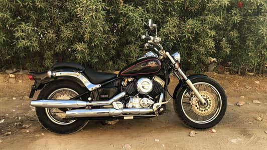 Yamaha - Xvs 650 Drag star-Bllack