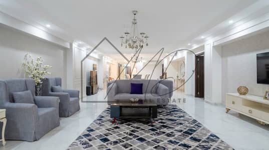 Furnished apartment for rent in Roshdy 215m
