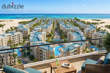شاليه 115م في Q Bay الساحل الشمالي | غرفتين ومقدم 10% وتقسيط 8 سنين