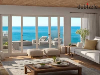 دقايق من الجلاله شاليه بجاردن متشطب ومفروش للبيع في العين السخنه بخصم 20% بسعر خاص