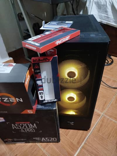 تجميعه جيمنج Ryzen 5600 استخدام اقل من شهرين بفواتيرها
