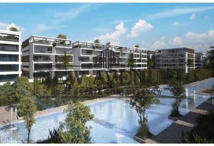 شقه بروف للبيع في ليك فيو lake view بغرفه مربيه و روف مفتوح 160 متر و حمام سباحه خاص
