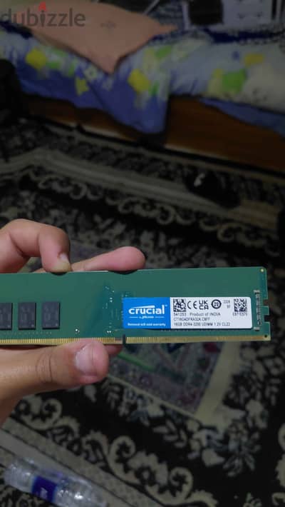 RAM ddr4 16g crucial 3200mhz