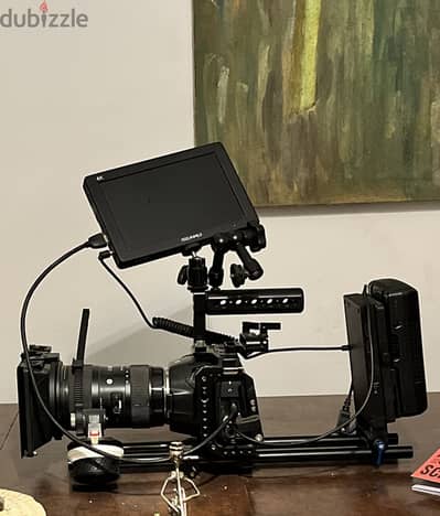 Blackmagic Cinema Camera 6K Fully Rigged (قابل للتفاوض)بلاك ماجيك