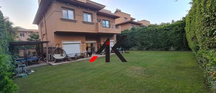 Luxury Furnished Standalone Villa For Rent in Moon Valley 1 - New Cairo