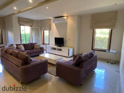 Fully furnished apartment with private garden - West Arabella, Third Settlement - New Cairo