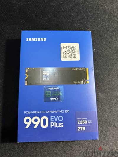 M. 2 Samsung 990 evo plus 2Tb