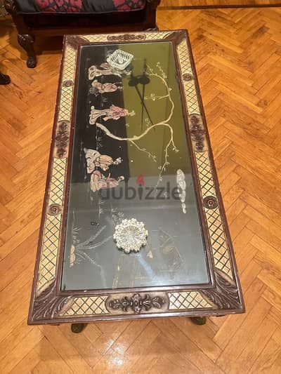 Chinoiserie geisha table