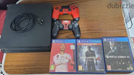 Playstation4 + 2 consoles + 3 games