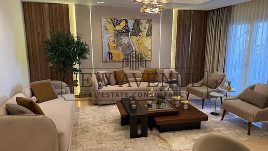 Apartment for sale at cairo festival city compound fully finished and furnished ultra super lux finishing with new furniture first use ready to move