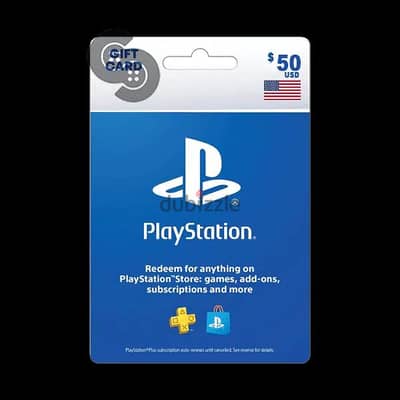 Playstation 50$ USD Gift card
