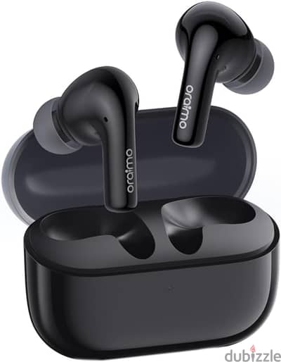 Oraimo SpeedBuds Z Wireless Earbuds, ANC, 38H Playtime – Black 4-mic