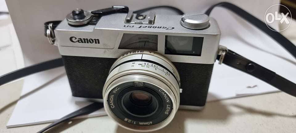 كاميرا كانون Canonet 28 بحاله ممتازه 0