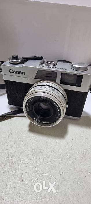 كاميرا كانون Canonet 28 بحاله ممتازه 1