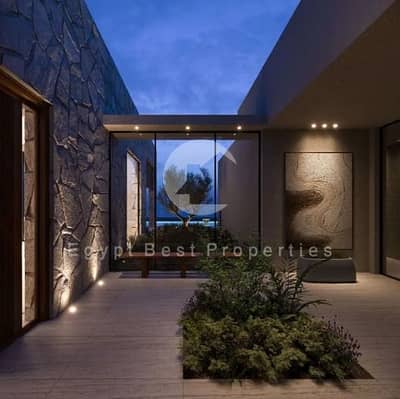TWIN HOUSE FULLY FINISHED PRIME LOCATION LAGOON VIEW FOR SALE OVER 7 YEARS | MAKADI HEIGHTS BY ORASCOM