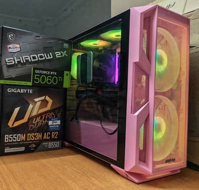 Gaming Pc Ryzen™ 7-5700x RTX 5060ti تجميعة جيمنج