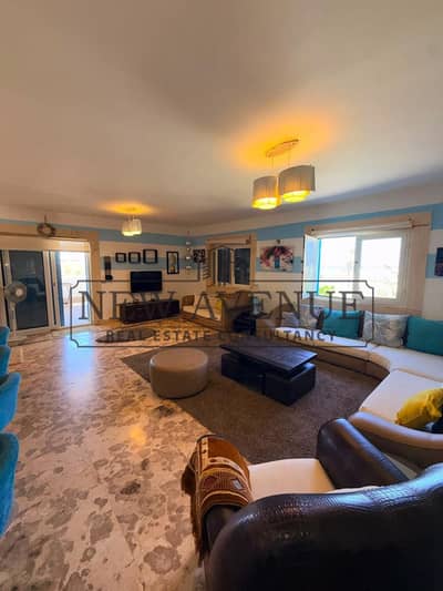 Ready To Move and  Fully Finished with AC's Chalet for Sale in Bianchi Sidi Abdel Rahman, North Coast - Full Direct Panoramic Sea View