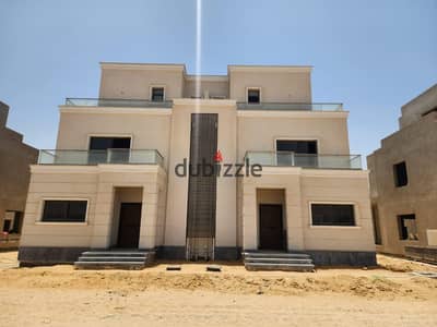 تاون هاوس للبيع كمبوند نايا ويست زايد الجديد مقدم 10% استلام فوري