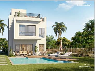 Fully Finished Lagoon-Front Villa for Sale in the Red Sea – 0% Down Payment!