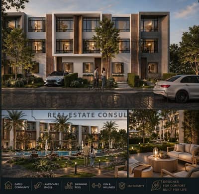 Villa 1 year delivery 4 bedrooms pay only 10% and rest up to 12 years