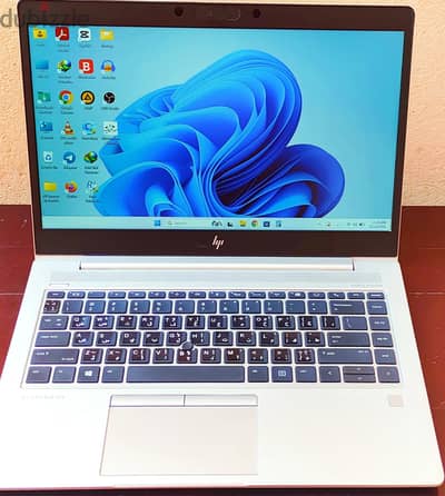 HP EliteBook شاشة تاتش - Ryzen 5 - رام 16GB - بحالة الزيرو + شنطة 1050