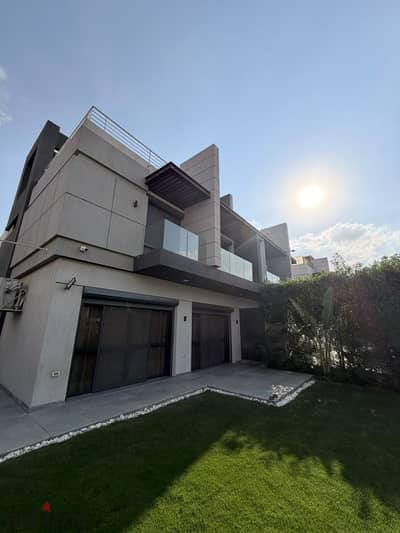 Furnished Villa First Use for Rent in Patio Al Zahraa Compound – Sheikh Zayed  Ready to move - Prime location Open view