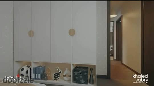 Two-bedroom apartment for sale fully finished in Future City in Roselle Compound, apartment area 87 meters with a down payment of 630 thousand and the rest in installments in a fully serviced compound.