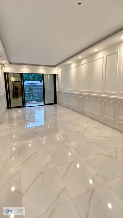 Unfurnished apartment with a garden (116 sqm) for rent in La Mirada Compound, Fifth Settlement, near the main 90th Street. Unfurnished apartment with a garden (116 sqm) for rent in La Mirada Compound, Fifth Settlement, near the main 90th Street.