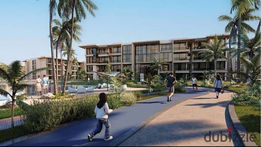 For sale: 113 sqm hotel apartment at Rotana, Marvel New Zayed, Alexandria Desert Road, opposite Sphinx Airport. 8% down, 8-year installments.