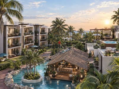 Luxury apartment for sale in Hurghada with a 15% down payment. Real estate investment on the villages road in an upscale compound with distinctive views.