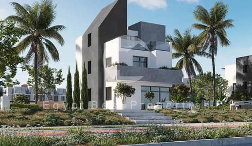 5-Bedroom Villa for Sale in Rivers New Zayed | 227 SQM BUA | Core & Shell | 24 SQM Roof Terrace | Delivery in 2 Years | Community Built Around Lagoons
