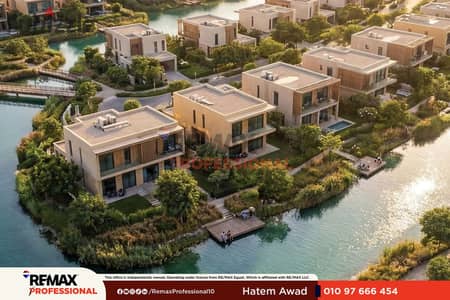 تسهيلات على 8 سنوات مطلات مفتوحة على البلازا دوبلكس للبيع  في Creeks الاسكندرية