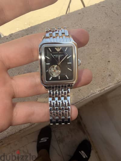 ساعة أرماني أصلية فاخرة - Emporio Armani Automatic (بحالة الجديد)