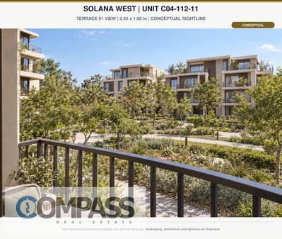 Apartment for sale in Solana West Sheikh Zayed
