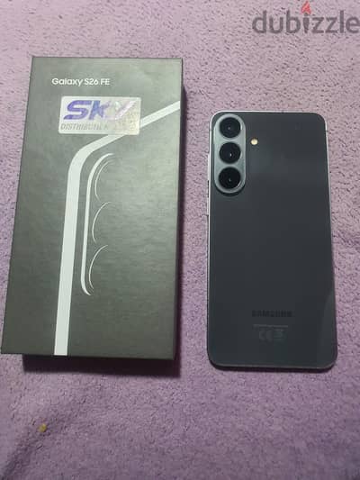 سامسونج جالاكسي S26 FE Dual Sim 256g  Black