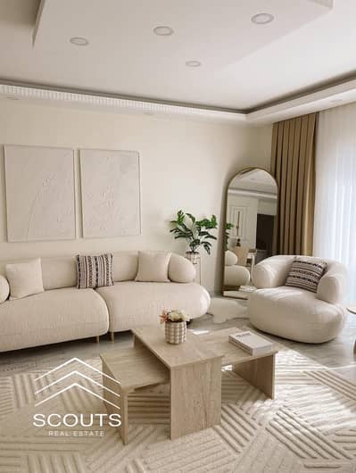 Lowest Price Apartment for Sale in The Icon New Cairo North-Facing with Double Landscape & Pool View Near Hyde Park , Mivida