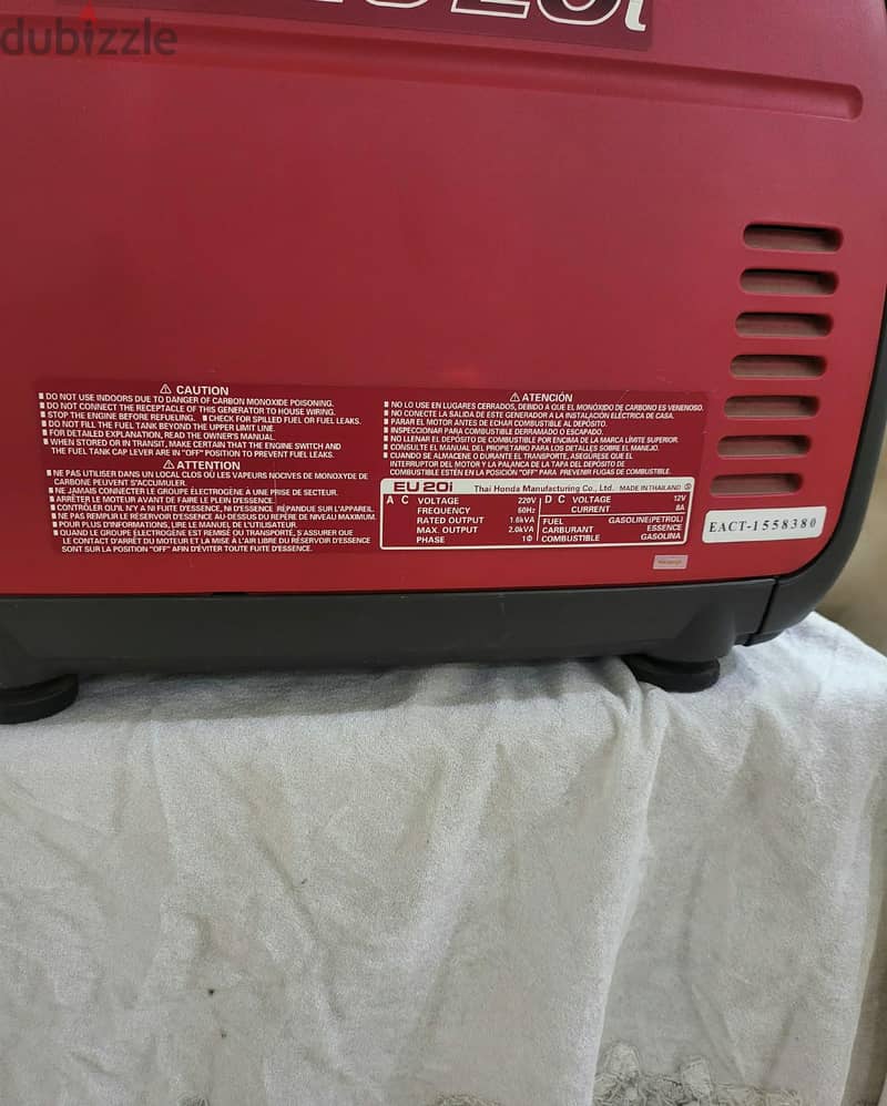 Honda generator 1