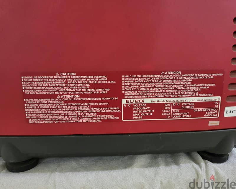 Honda generator 4