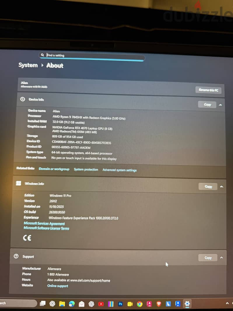 Alienware m18 7